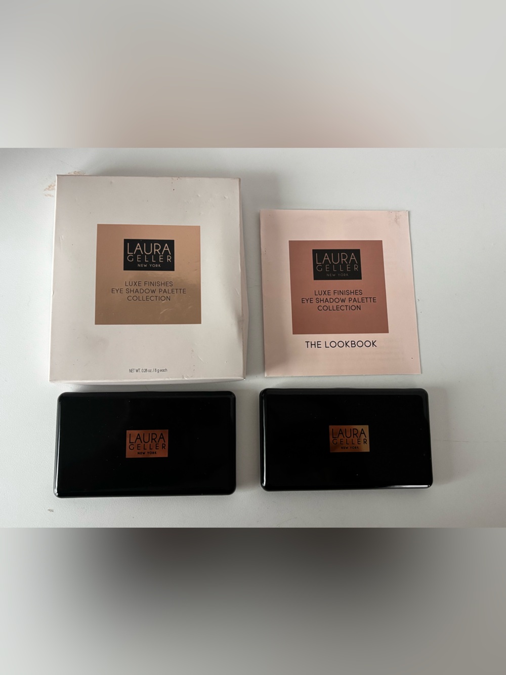 Laura Geller Luxe Finishes Eye Shadow Palette Collection Set
